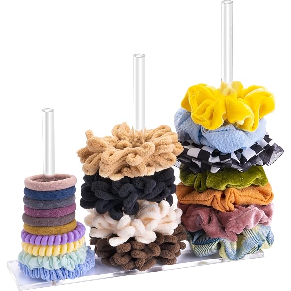 Organisateur De Chouchous Et Bijoux - Support Mural Déco Pour Ta Chambre, Idéal Rangement Accessoires Cheveux - 9