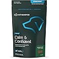 VETRISCIENCE Composure Calming Treats for Small Dogs and Puppies Anxiety, Separation Stress, Thunder and Barking - Yummy Chews Pets Love, 30 Chews
