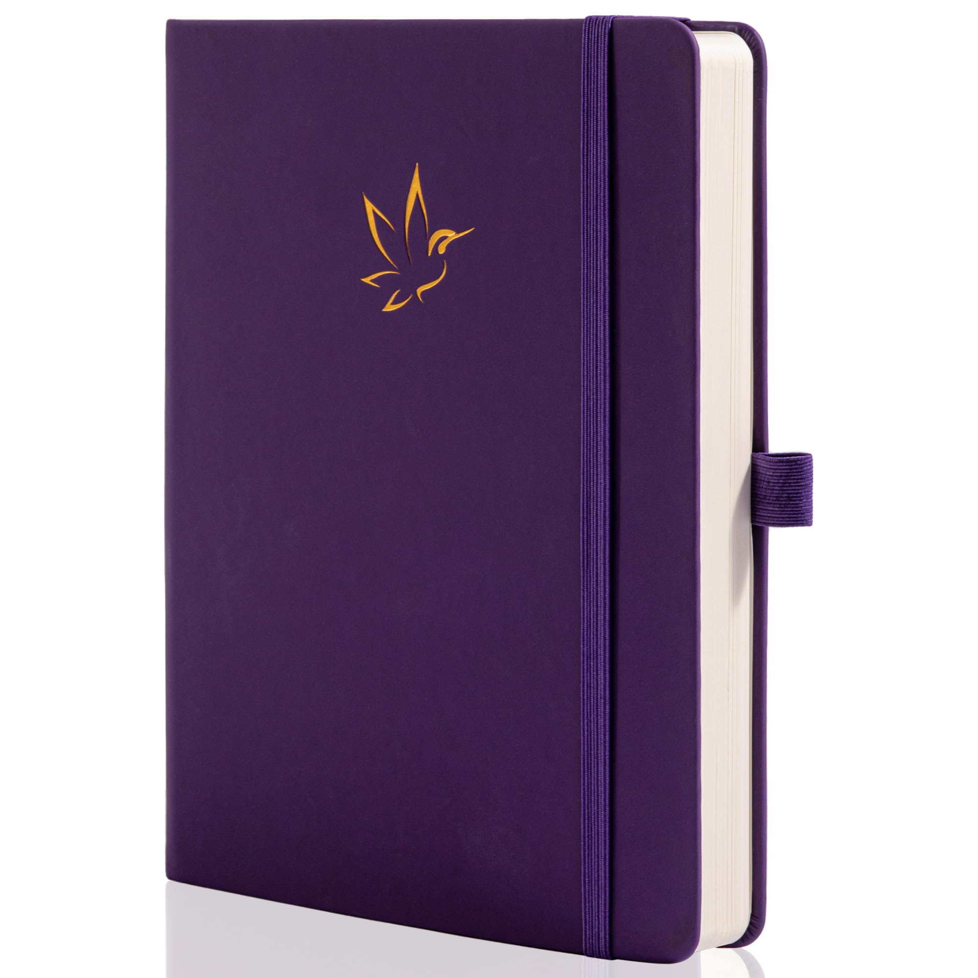 MGGAO Lined Journal Notebook, Journals for Writing, College Ruled With 320 Numbered Pages, Hardcover Notebook for Journaling Writing, 100 GSM Thick Paper, A5 Size for Work Business Study