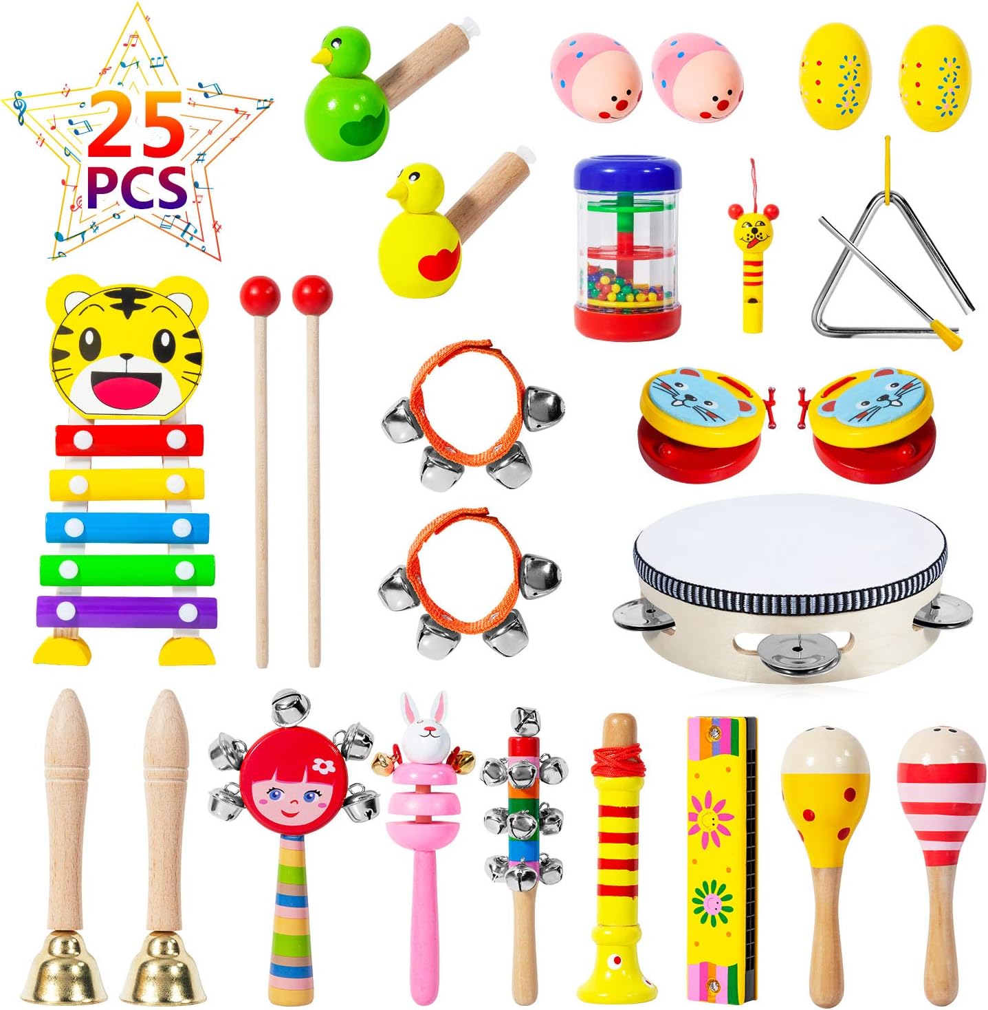 baby instruments wooden