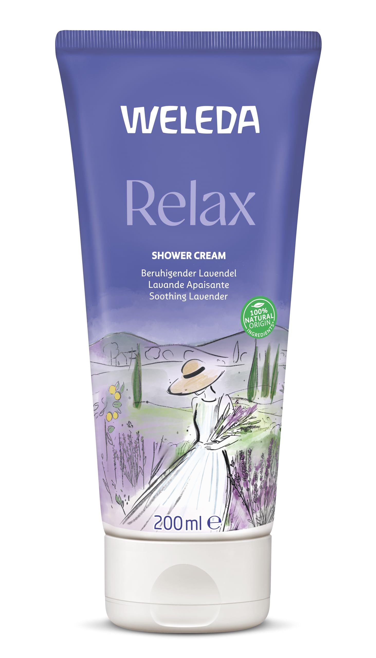 WELEDA Aroma Relax Comforting creamy body wash 200 ml