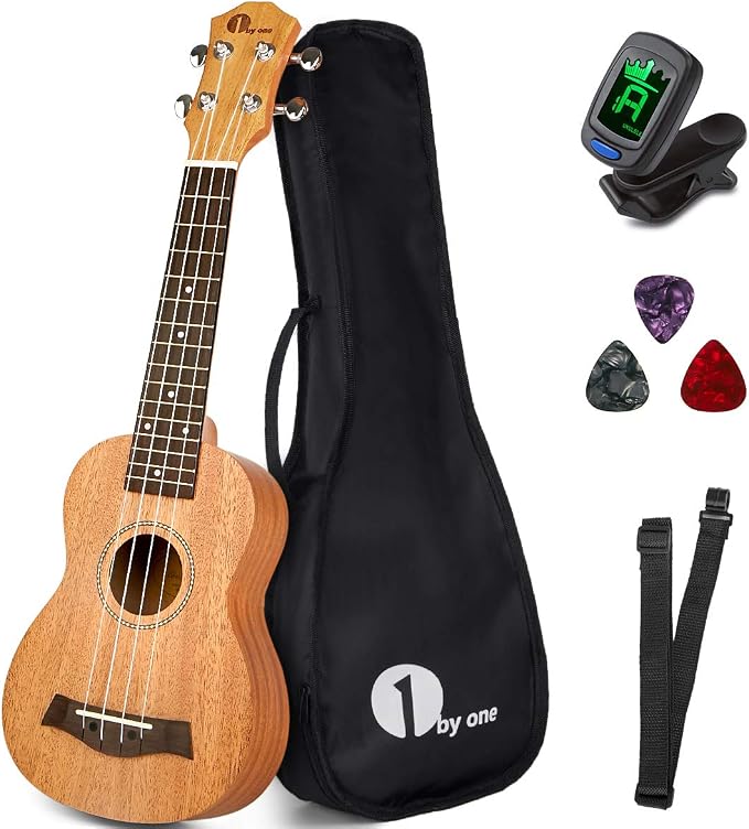 Custodia Ukulele Soprano Surwin - Borsa Imbottita Con Cinghie Per Trasporto