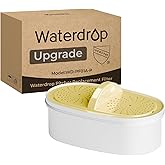 [Original] Waterdrop Upgrade NSF 53&42&372 Certified Replacement Filters, for All Waterdrop Pitcher and Dispenser, Reduces Lead, PFAS, PFOA/PFOS, Chlorine, Cadmium, Copper, Mercury, 1 Pack