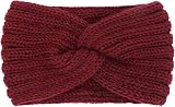 DRESHOW 6 Pieces Women Warm Knitted Headband Winter Ear Warmer Crochet Head view 6
