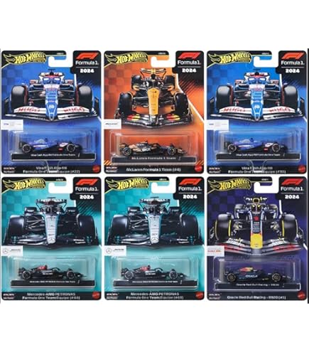 Amazon.com: Hot Wheels Premium Formula 1 2024 Mercedes-AMG