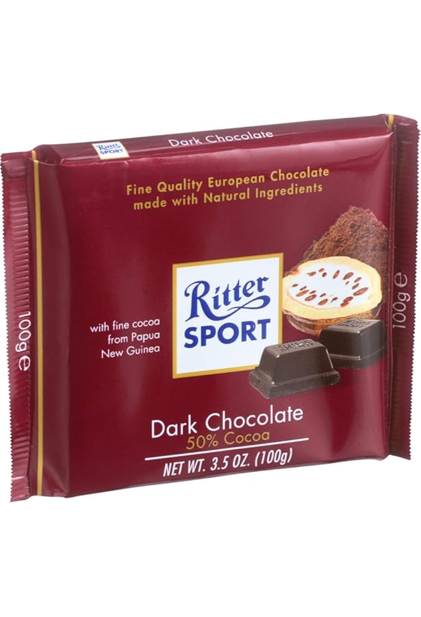 Amazon.com : Ritter Bittersweet Chocolate, 3.5 Ounce (Pack of 12