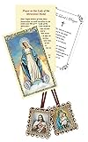 Brown Scapular Catholic Necklace Of Our Lady Of