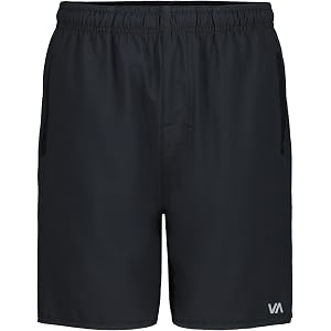 RVCA Boys' Yogger Stretch Performance Short, Elastic Waistband & Drawcord Closure, Easy Fit