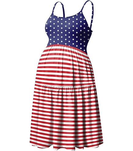 red white and blue maternity dress MakeMeChic Women's Summer Mini Dresses Floral Short Dresses Gothic Belle Red/black Upscale Color:Cow Fun Ties the Alessandra dress comes