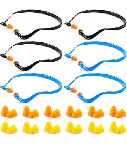 Tappi Per Dormire Moldex® M6810 Wave Band® Ear Protection SNR 27dB Foam Woofer - Foto 8