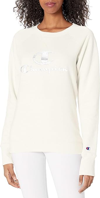 white champion crewneck womens