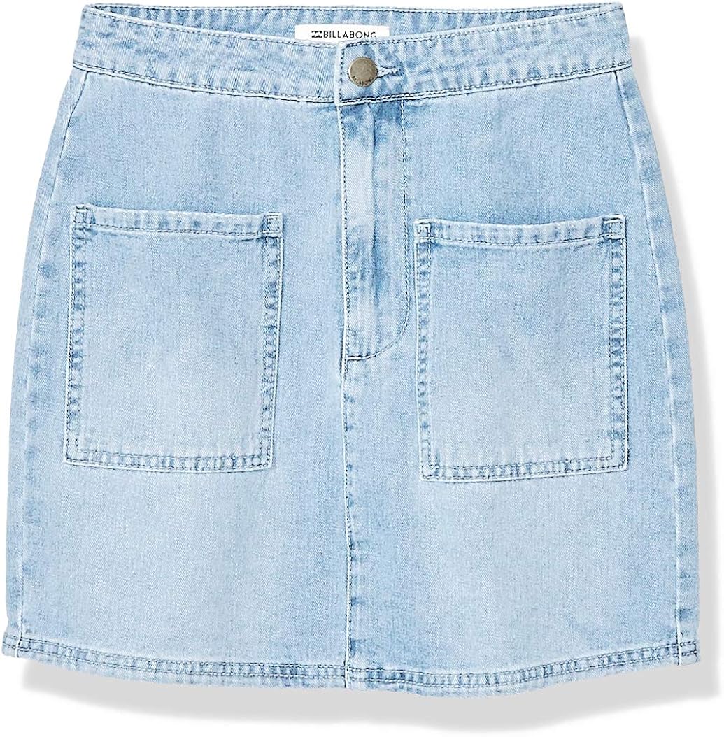 billabong jean skirt