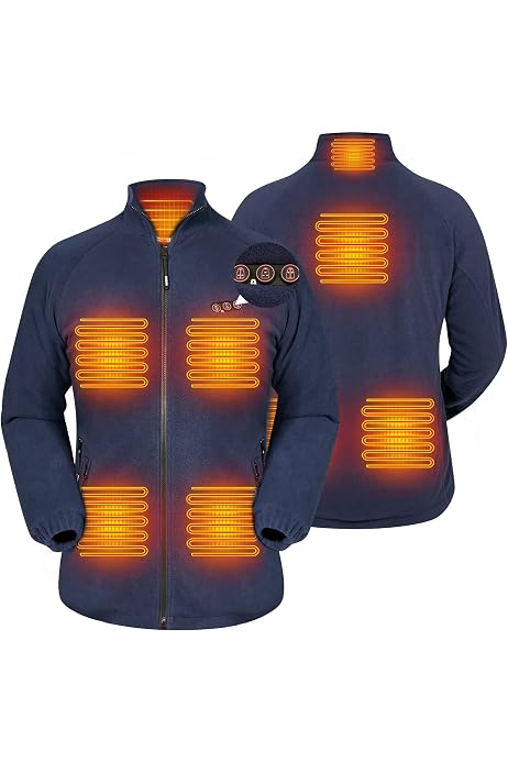 ARRIS Men`s Heated Jacket, Electric 