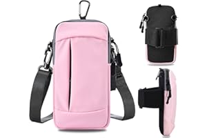 MOVOYEE Phone Holder for Running Armband Small Crossbody Bags for Women Kids,iPhone 15 14 13 12 11 Pro Max Xs Xr X 6 7 8 Plus SE Mini Galaxy Ultra Edge S24 S23 S22 S21 S20 Note Purse Sports Arm Band