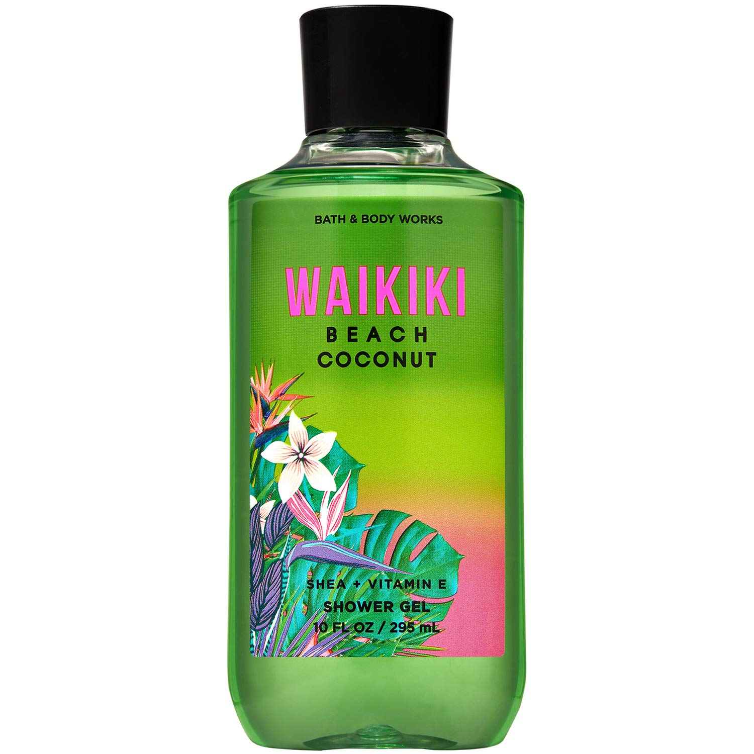 Bath and Body Works WAIKIKI - BEACH COCONUT Shower Gel 10 Fluid Ounce (2020 Edition) : Beauty