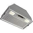 Broan-NuTone PM390 Power Pack Range Hood Insert Exhaust Fan and Light Combo for Over Kitchen Stove, 390 CFM, Silver