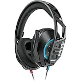 RIG 300 PRO HN Nintendo Switch Gaming Headset – Switch, Switch 2, PS5, PS4, Xbox Series X, Xbox Series S, Xbox One, Mobile & Laptop with 3.5mm - Flip-to-Stow Mic, 40mm Speakers – Black/Blue/Red