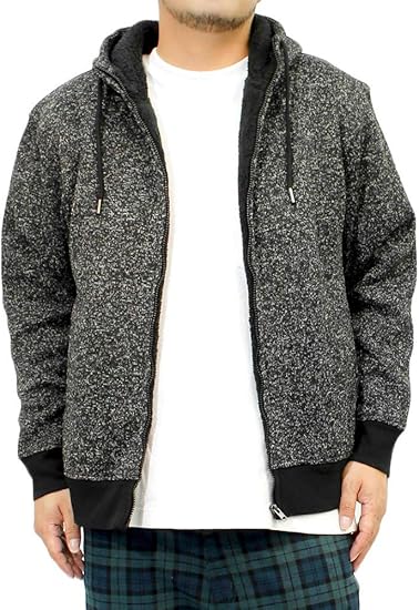 Amazon パーカー メンズ 大きいサイズ 裏地あったか もこもこ 裏ボア ニットフリース スウェット ブルゾン ジャケット 5l 杢ブラック 01 トレーナー パーカー 通販 Amazon パーカー メンズ 大きいサイズ 裏地あったか もこもこ 裏ボア ニットフリース スウェット ブルゾン ジャケット 5l 杢ブラック 01 トレーナー パーカー 通販