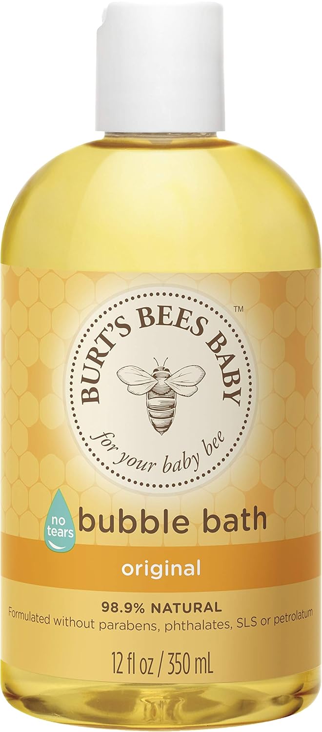 Burt’s Bees Baby Bubble Bath, Tear Free Baby Wash - 12 Ounce Bottle: Beauty