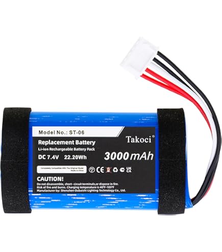 AC Cameron Sino 1400mAh Battery SF-08 For Sony SRS-XB10, SRS-XB12