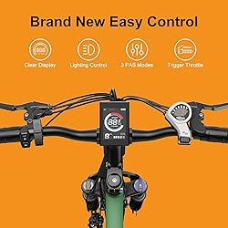 Jasion EB5 Electric Bike for Adults with Peak 500W