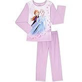Disney Big Girls' Frozen II 2 Piece Pajama Set (10-12) Purple