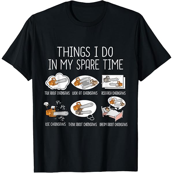 Mec Simple J' Aime La Tronconneuse Humour Forestier Bûcheron T-Shirt