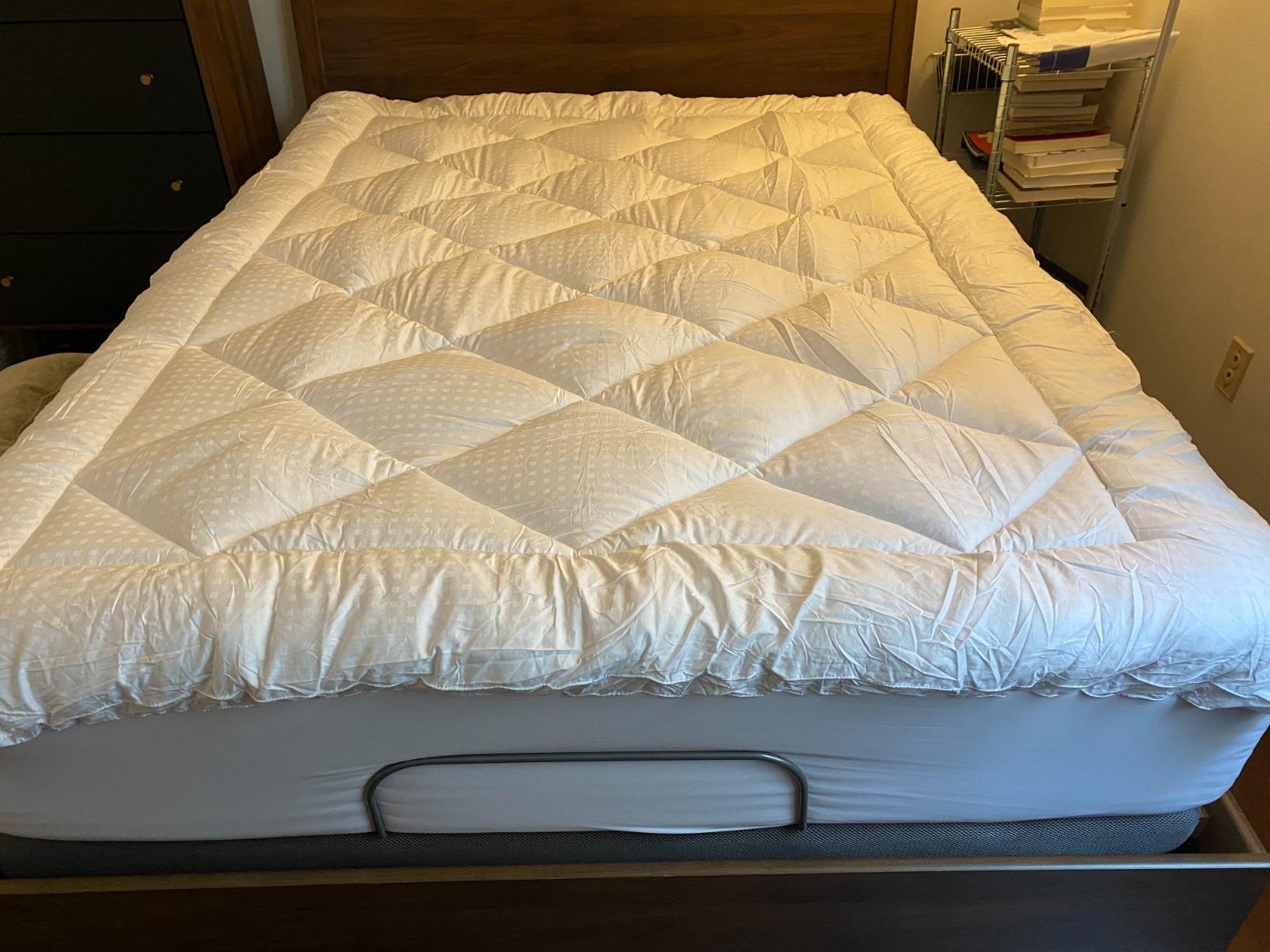 11/mo Finance EDILLY Mattress Toppers Queen Extra Thick 400TC 100