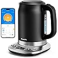 GoveeLife Smart Electric Kettle Temperature Control, WiFi Electric Tea Kettle with Alexa Control, 1500W Rapid Boil, 2H Keep Warm, 1.7L BPA Free Stainless Steel Water Boiler for Tea, Coffee, Oatmeal