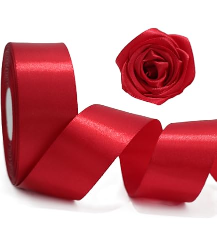 RUBAN CADEAU - BOLDUC Love Heart Ribbon pour emballage cadeau artisanal Rouge - Beaux RUBAN CADEAU - BOLDUC Love Heart Ribbon pour emballage cadeau artisanal Rouge - Beaux