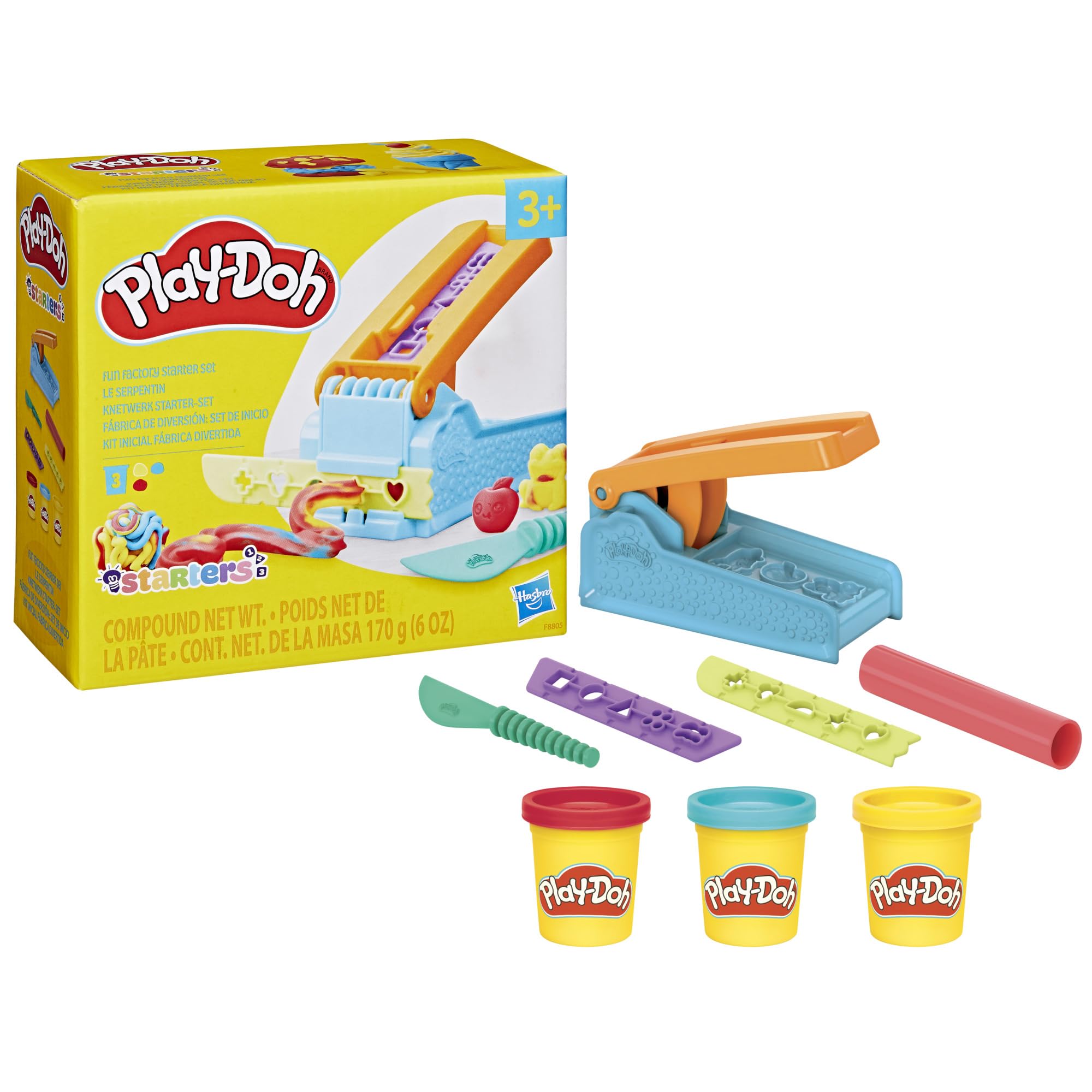 Play-Doh Fun Factory Starter Set for Children's Arts and Crafts