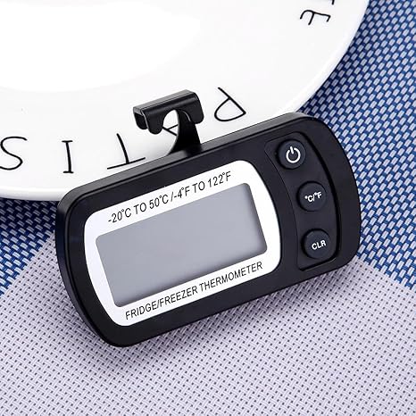 Termómetro digital de refrigerador, termómetro de congelador de ...
