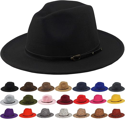 floppy wide brim felt hat