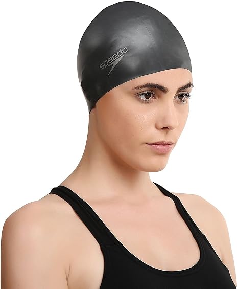 Buy Speedo Long Hair Swimming Cap For Females Black Online At