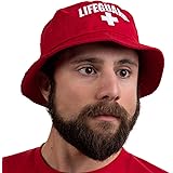 lifeguard bucket hat with string