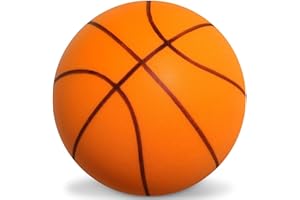 osiweixun Silent Basketball 2025 Official Eighth Generation of High Density Silent Basketballs Size 6 (28.5") and 7 (29.5"),Mute Basket-Ball Training Ball