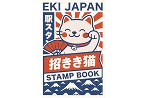 Eki Stamp Book Japan: Passport-Size Travel Stamp Notebook for Collecting Japanese Station and Attraction Stamps. For Tokyo, K