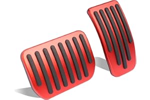 CYBERBEANS Gas Pedal Brake Pedal Foot Pedal Cover for Tesla Model 3/Y Performance Compatible with Model Y Juniper and Model 3 Highland