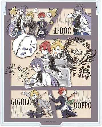 Amazon ヒプノシスマイク Division Rap Battle 03 麻天狼 グラフアート デカキャラミラー アニメ 萌えグッズ 通販