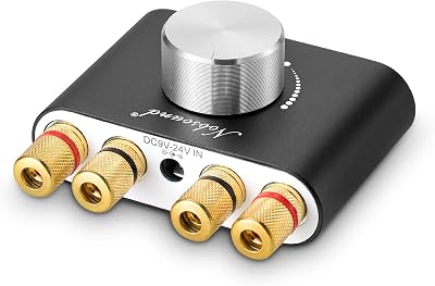 Nobsound Mini Bluetooth Power Amplifier 50W×2 2.0 Channel Hi-Fi 19V Power Supply