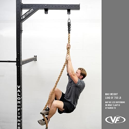 Valor Fitness Gym Rope Clamp Attachment for Hanging Exercise