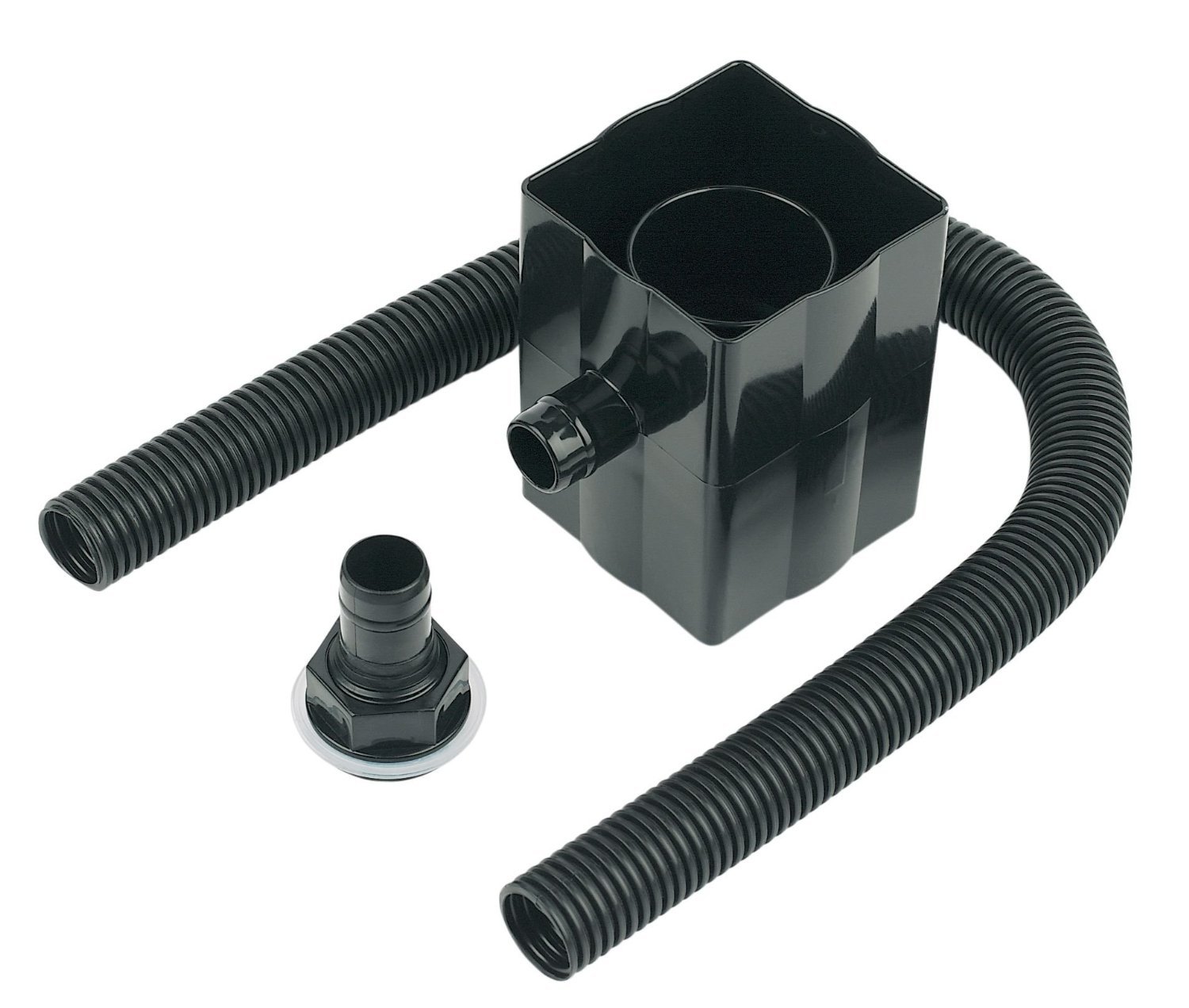 FloPlast RVS1B Rainwater Diverter - Black