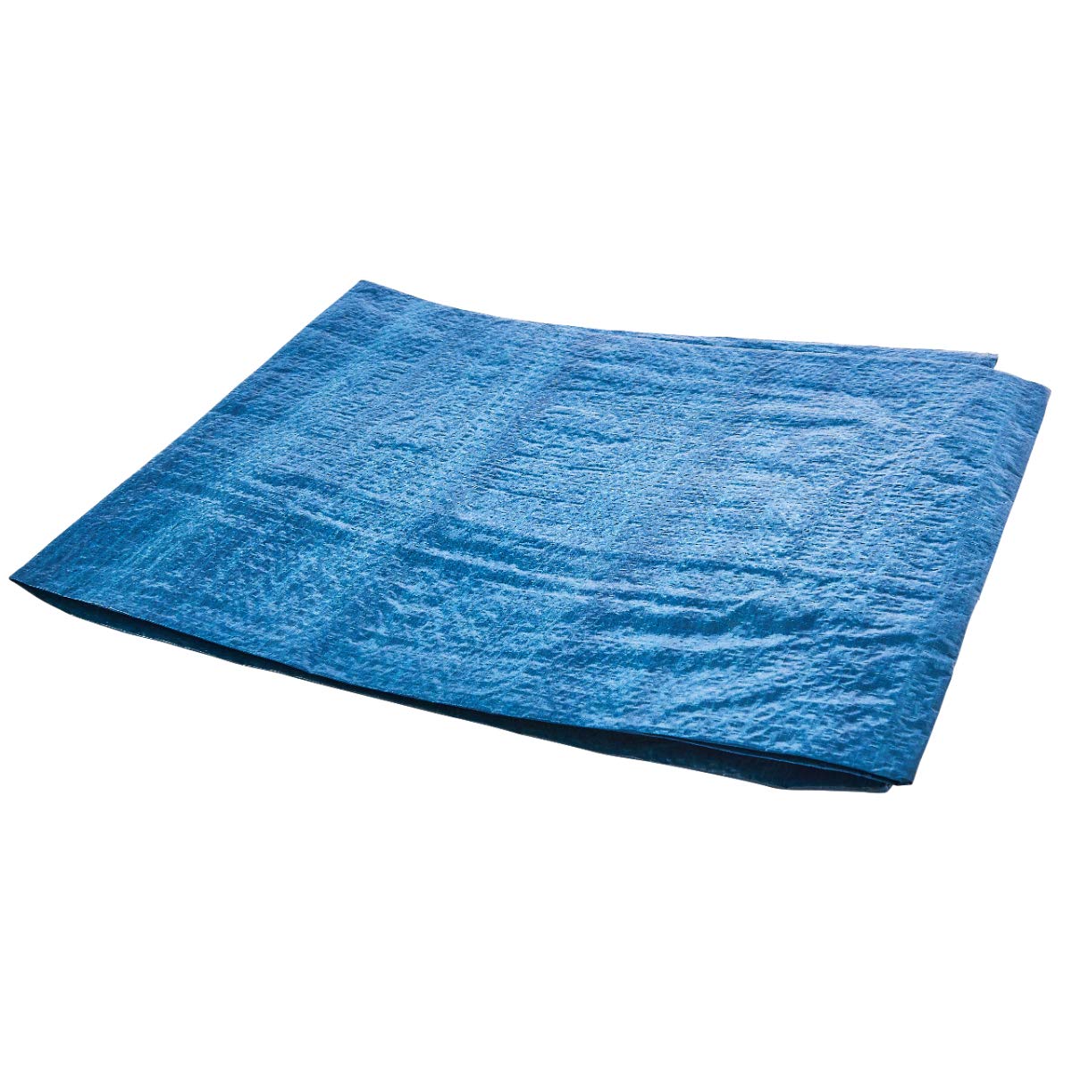 Amtech S4780 Tarpaulin Sheet with Eyelets 120 GSM UV Polyethylene Tear Proof 6' x 9' FT (1.8 x 2.75M), Blue
