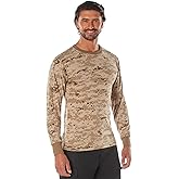 Rothco Mens Long Sleeve Color Camo T-Shirt