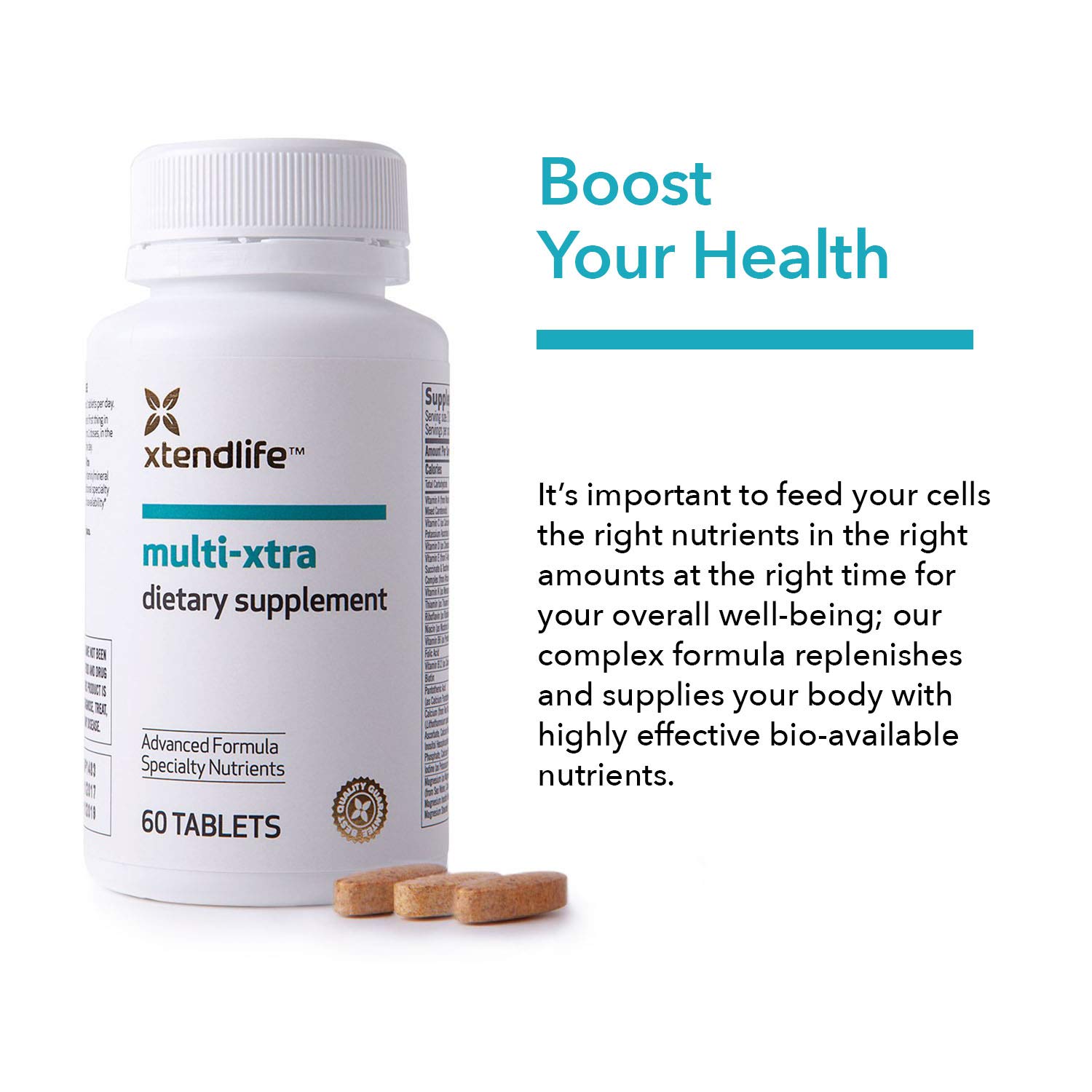 XtendLife MultiXtra Multivitamin for Women, Men, and Children, 48