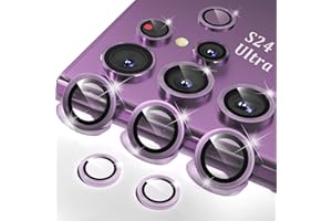 SAE&SVNG Crazylens [5+5] Camera Lens Protector for Samsung Galaxy S24 Ultra Accessories, Titanium Protection Ring Protector, 99.99% Light Transmittance, Galaxy S24 Ultra Screen Protector Lens Protector