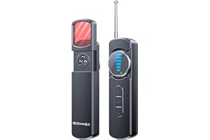 Hidden Camera Detector, Signal Scanner – Anti-Spy Device for Privacy Protection, Car GPS Tracker/RF Signal/Bug Sweeper/Hidden