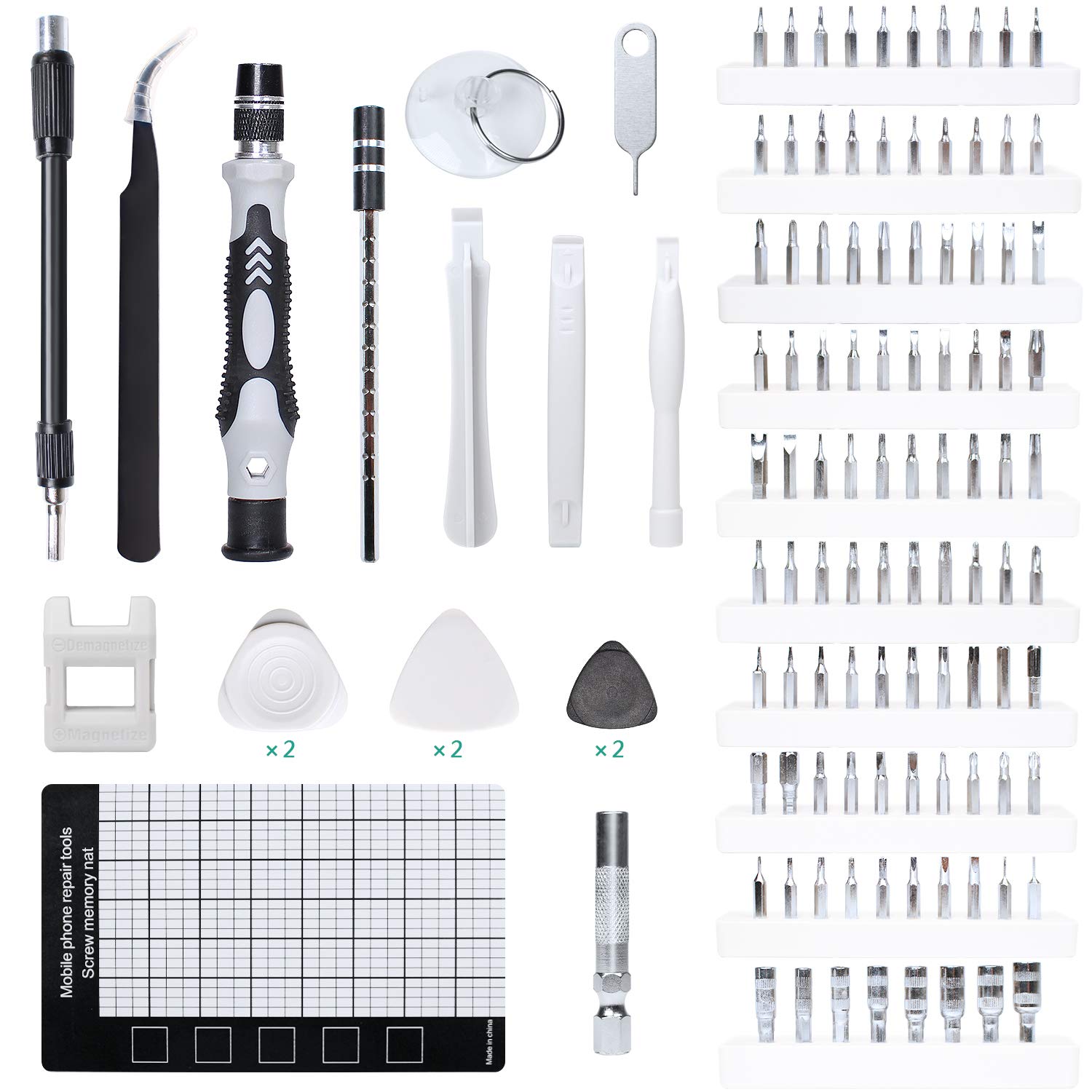 Gocheer 115 In 1 Screwdriver Set Precision Magnetic Small 