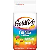 Goldfish Colors Cheddar Baked Snack Crackers, 6.6 Oz Bag
