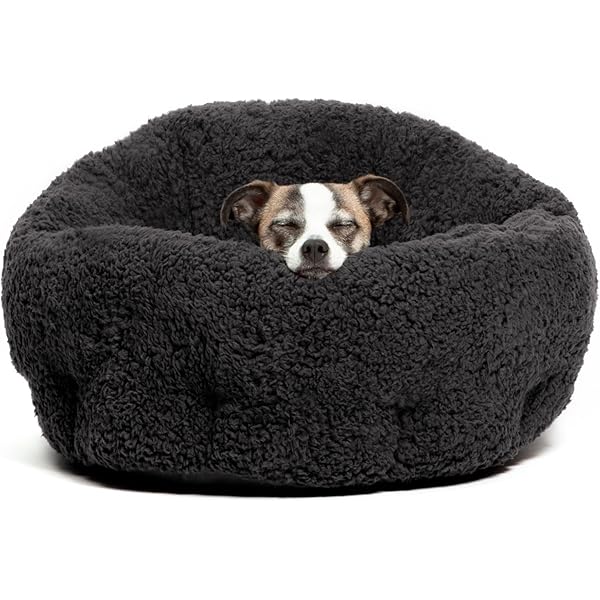 STELLA STORE Yahoo!店Furhaven Faux Fur BeanbagStyle Nest Pet Cats Dogs